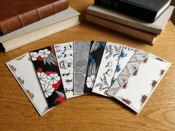 Handcrafted Bookmarks Set of 8