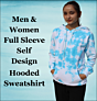Unisex Tie-Dye Hooded Sweatshirt - Full Sleeve Casual Wear and Outdoor Adventures