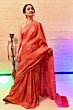 Hand Block Printed Saree on Pure Handloom Mulberry Silk Fabric 
