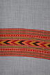 Kullu Handloom Woven Kullu Design Pure Wool Stole/Scarf-Grey