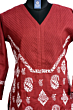 Handloom Chikankari Kurti | Maroon