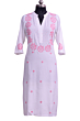Rayon Kurti - White