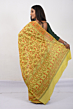 Printed Cotton Saree | Yellow