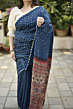 Ajrakh Bandhani Saree 