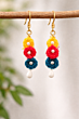 Handcrafted crochet earrings