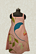 Applique Khadi Tropical Floral A line dress
