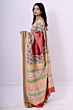 Tussar Karvati Kinar  Printed  Saree 