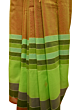 Pure Cotton Saree | Mustard Colour