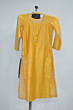 Jharcraft Silk Kurti | Yellow