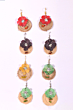 Handmade Jute Craft Earrings | Set of 4 | Multicolour
