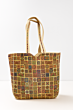 Silk Multi-Color Printed Tote Bag for Women | Ethnic Handcrafted Shoulder Bag | Lightweight Shopping & Casual Carry Bag