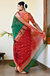 Maheshwari Saree Khatiya Border