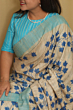 Pure Tussar Ghicha Silk Printed Saree 