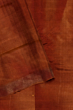 Single Ikat Patola Silk Saree | Orange