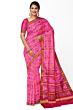 Single Ikkat Patola Silk Saree