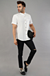 Handloom White  Shirt -S