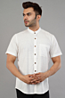 handloom white  Shirt -M