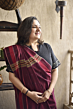 Handloom Tangalia Saree | Maroon
