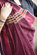 Handloom Tangalia Saree | Maroon