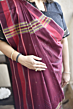 Handloom Tangalia Saree | Maroon