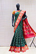 Handmade Jari checks Break border Saree