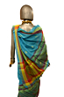 Handloom Anwa saree | Turquoise