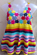 Crochet Baby Frock | Multicolour
