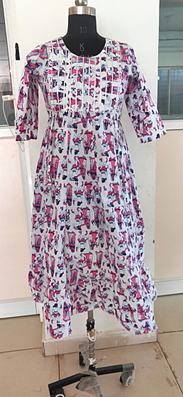 Multicolor Nayra Frock