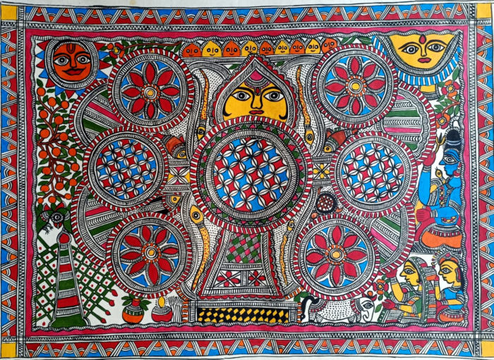 Kohabar Madhubani Painting