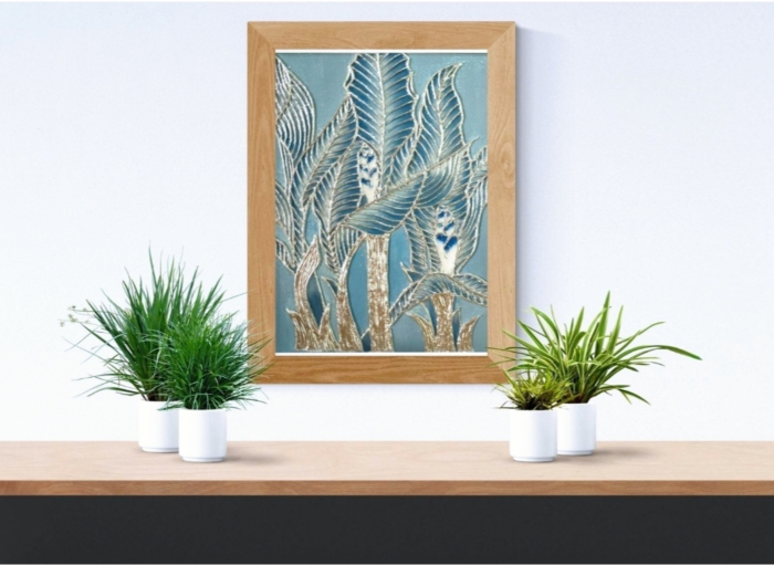 Wall decor - texture art