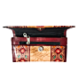 Genuine Leather Batik Purse
