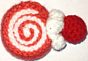 Crochet SWISS ROLL CAKE Charm