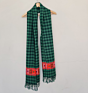 Green Black multicolour Kinnauri stole