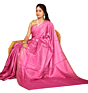 Tasar Dobby Silk Saree | Pink