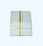 Art silk Dhothi with Golden Zari Flower Border design | AS 285