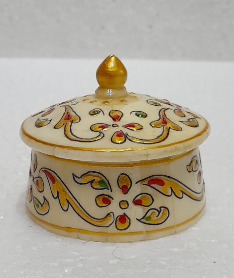 Handcrafted Emboss Painted Jewellery Box