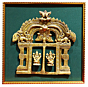 Brass Prabhuwali Lunmi Ganesh Ji With Framed