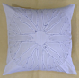 APPLIQUE CUSHION COVER
