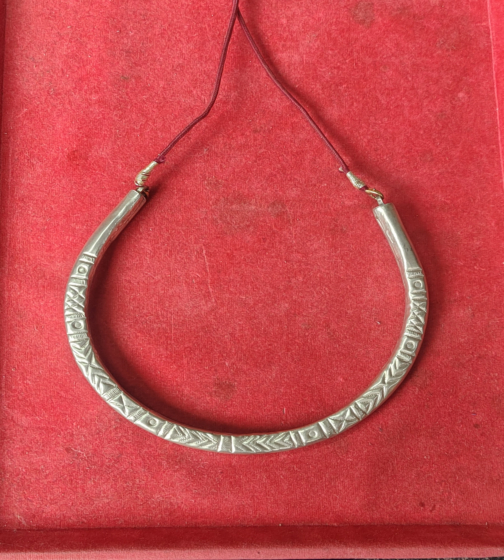 Handcrafted Solid Silver Hasli Choker