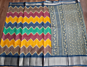 Handloom Linen Saree | 6.4×45×2 cm