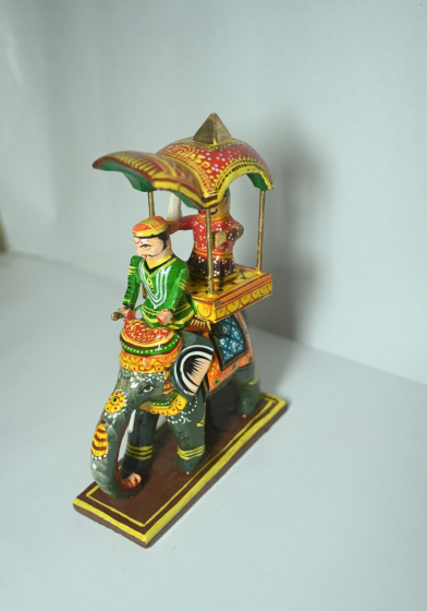 Wooden Ambari Elephant