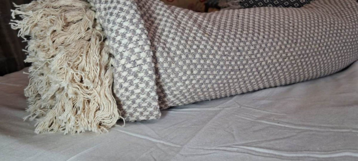 Bed Cover Large size Woven Neutral color Woven Free Delivery