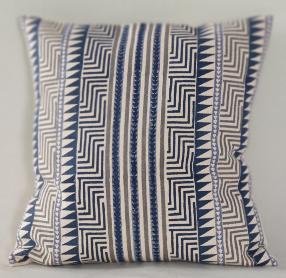 Hand Block Printed Cushion Covers | 16x16 Inches | Set of 2