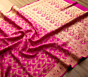 Pure Banarasi handloom Meenakari work katan silk