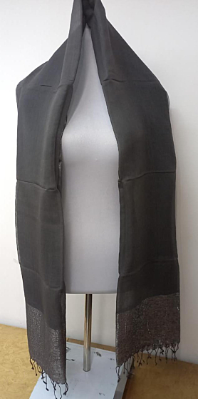 Twisted Fringe Scarf