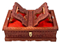 Santarms Wooden Holy Book Stand Box for Reading Quran Geeta Guru Granth Sahib Bibil Book Box & Diwali Gift