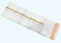 Salem Silk Cream Colour Dhothi with pure Golden zari border