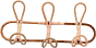 Dastkar Crafts Rattan Clothes Hanger for Kids,Bamboo Garments Baby Hangers Children Organizer Room Nursery Decoration(15.7 * 7.9inch)
