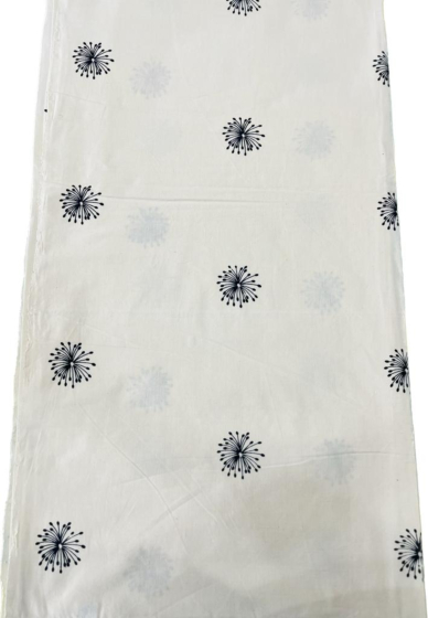 Bedsheet (White floral print)