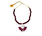 JHALMUDHI PATTERN EARRING NECKLACE SET